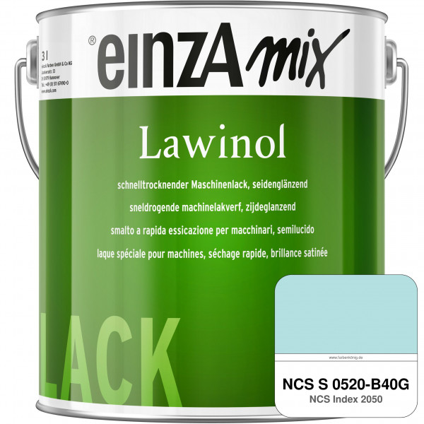 einzA Lawinol seidenglänzend (NCS S 0520-B40G)