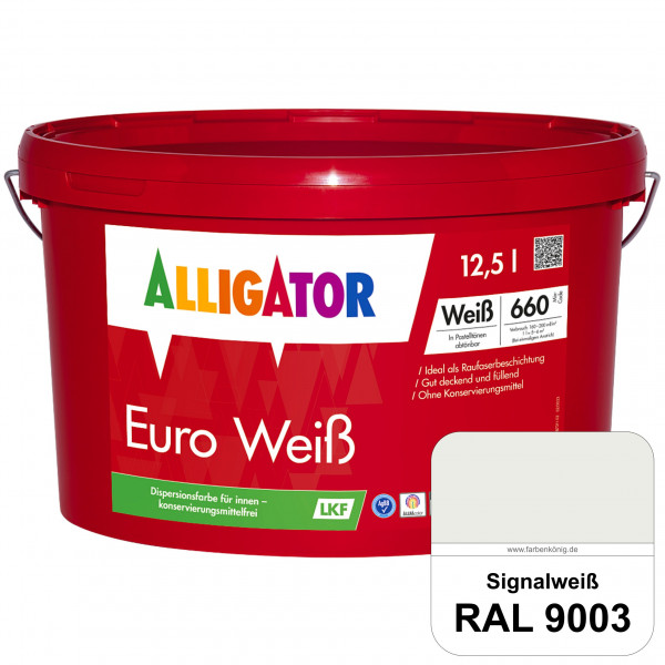 Euro Weiß LKF (RAL 9003 Signalweiß)