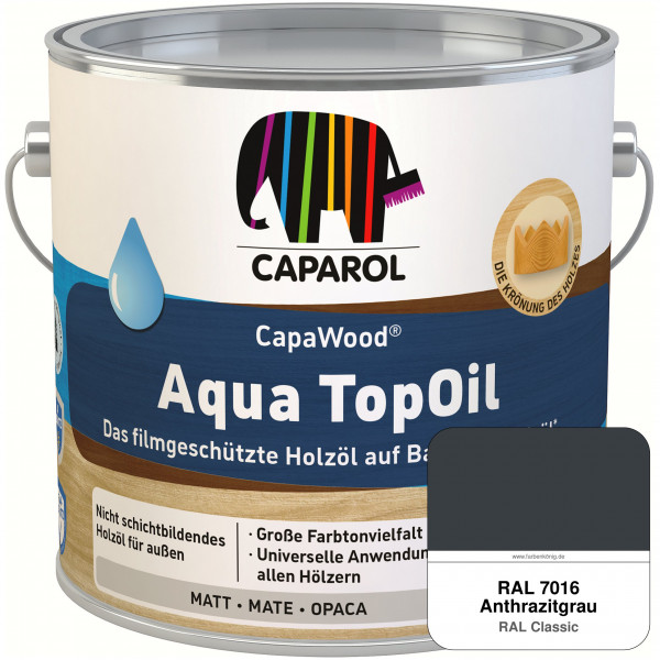 CapaWood® AquaTopOil (RAL 7016 Anthrazitgrau)
