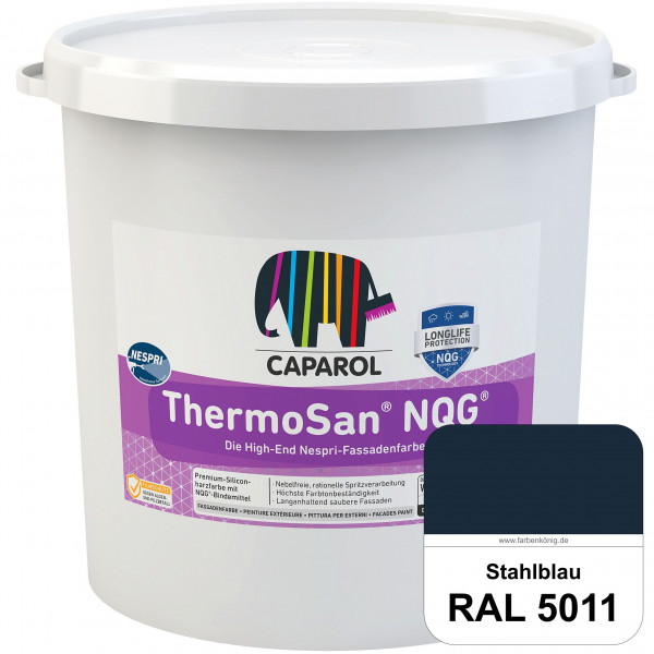 ThermoSan® NQG® Nespri (RAL 5011 Stahlblau) Siliconharz-Bindemittelkombination mit integrierter Nano