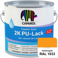 Capalac Aqua 2K PU-Lack (RAL 1033 Dahliengelb) chemisch und mechanisch widerstandsfähige Lackierunge