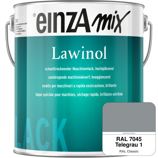 einzA Lawinol hochglänzend (RAL 7045 Telegrau 1)
