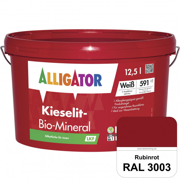 Kieselit-Bio-Mineral LKF (RAL 3003 Rubinrot)