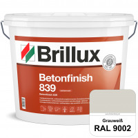 Betonfinish 839 (RAL 9002 Grauweiß) elastische Beschichtung zum Schutz rissgefährdeter Betonbauteile