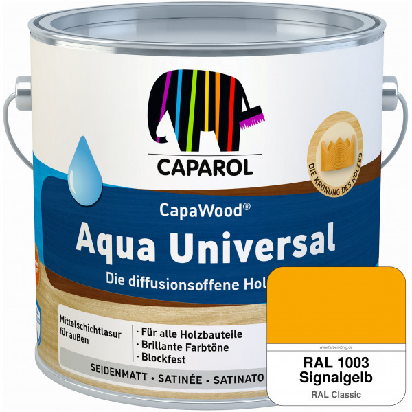 CapaWood® Aqua Universal (RAL 1003 Signalgelb)