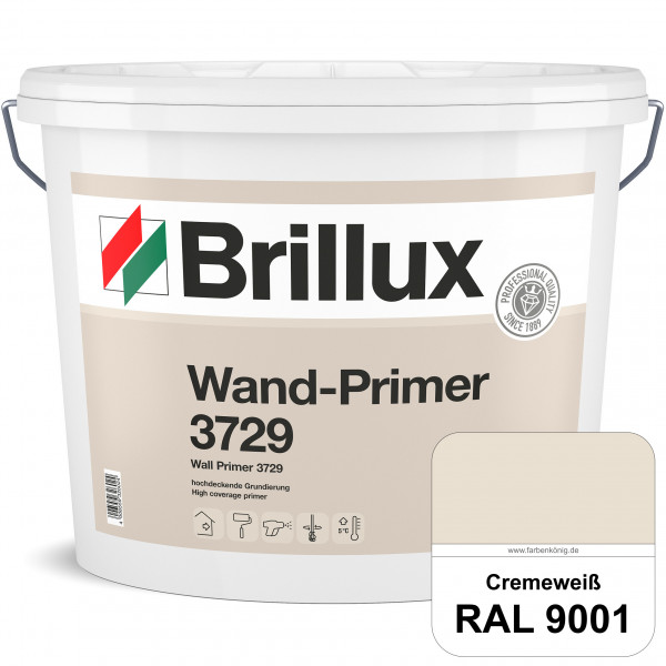Wand-Primer ELF 3729 (RAL 9001 Cremeweiß) Spezialgrundierung für Gipskarton, -putz und Beton (innen)