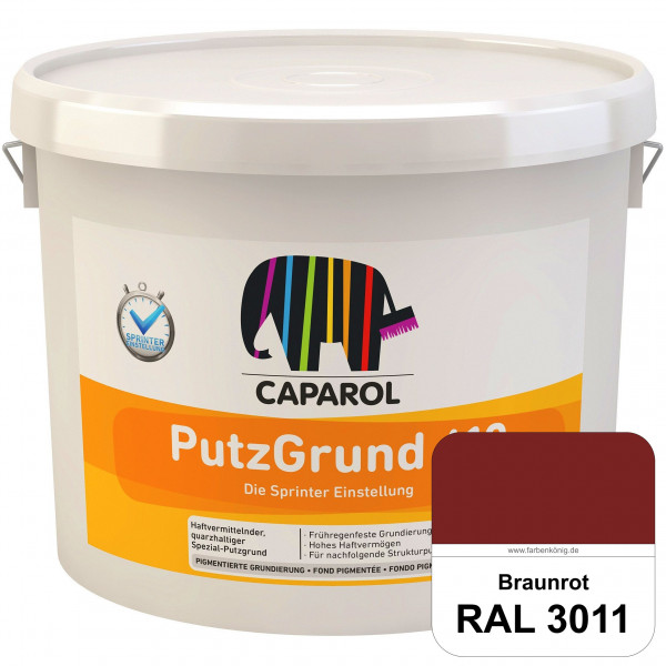 Putzgrund 610 SPRINTER (RAL 3011 Braunrot) Grundanstrich & Haftbrücke für Strukturputz-Beschichtunge