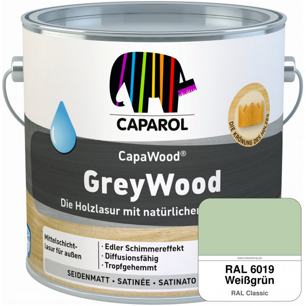 CapaWood® GreyWood (RAL 6019 Weißgrün) - ersetzt Capadur GreyWood