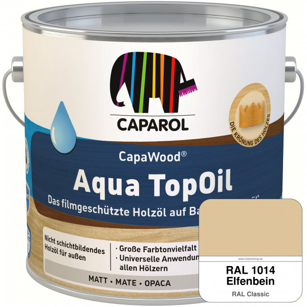 CapaWood® AquaTopOil (RAL 1014 Elfenbein)