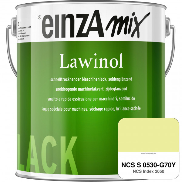 einzA Lawinol seidenglänzend (NCS S 0530-G70Y)