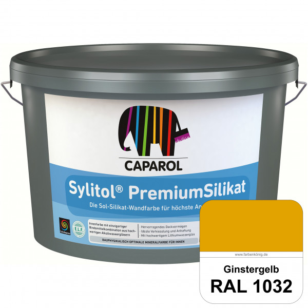 Caparol Sylitol PremiumSilikat (RAL 1032 Ginstergelb) - ehemals Histolith PremiumSilikat