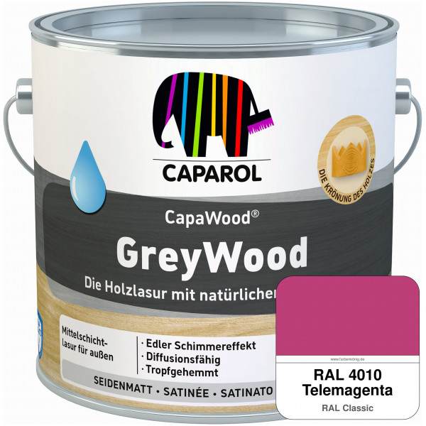 CapaWood® GreyWood (RAL 4010 Telemagenta) - ersetzt Capadur GreyWood