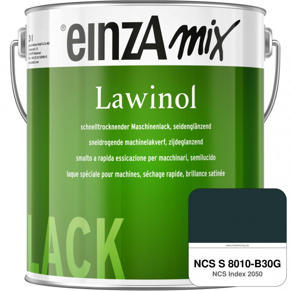 einzA Lawinol seidenglänzend (NCS S 8010-B30G)