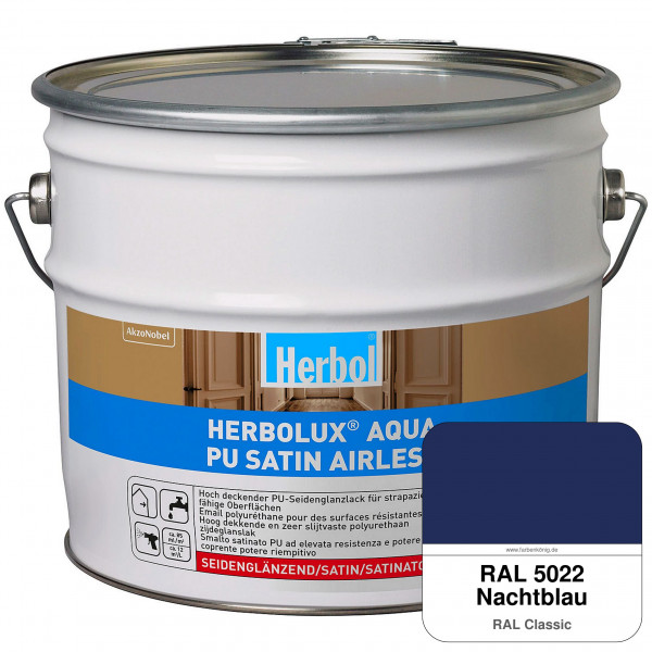 Herbolux Aqua PU Satin Airless (RAL 5022 Nachtblau)