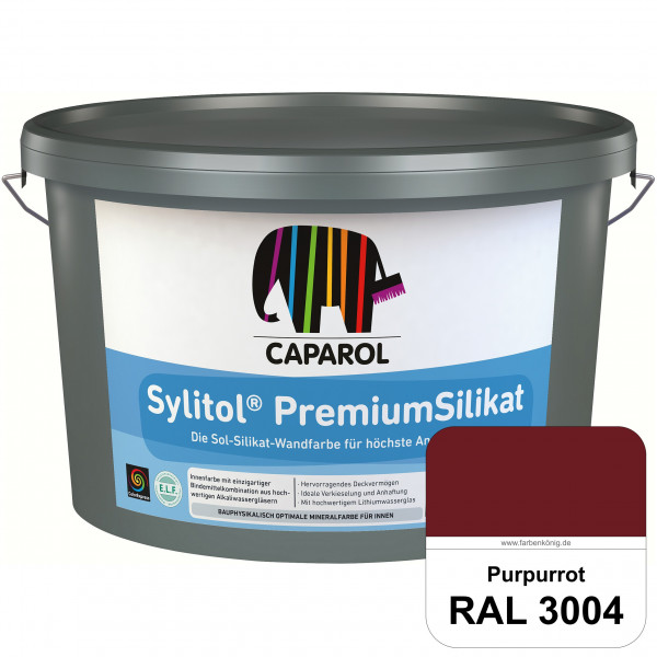 Caparol Sylitol PremiumSilikat (RAL 3004 Purpurrot) - ehemals Histolith PremiumSilikat
