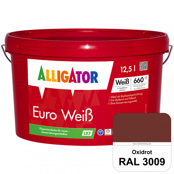 Euro Weiß LKF (RAL 3009 Oxidrot)