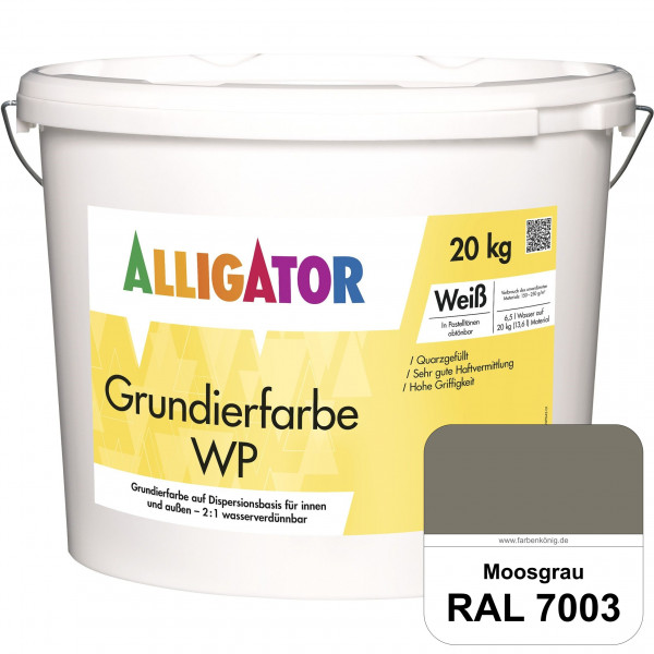 Grundierfarbe WP (RAL 7003 Moosgrau)