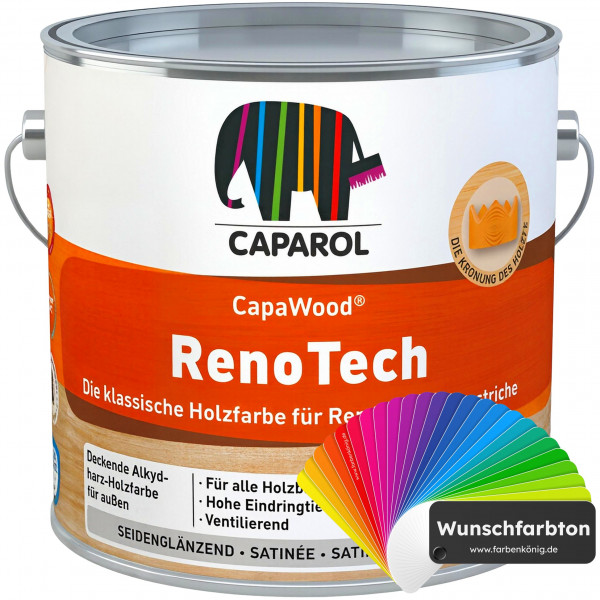 CapaWood® RenoTech (Wunschfarbton) - ersetzt Capadur RenoTech