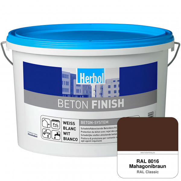 Beton Finish (RAL 8016 Mahagonibraun)