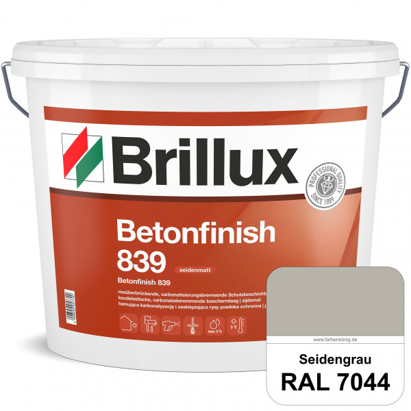 Betonfinish 839 (RAL 7044 Seidengrau) elastische Beschichtung zum Schutz rissgefährdeter Betonbautei