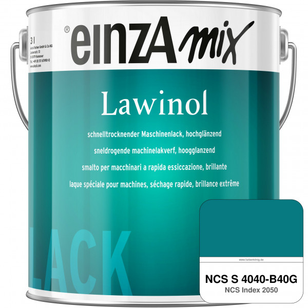 einzA Lawinol hochglänzend (NCS S 4040-B40G)
