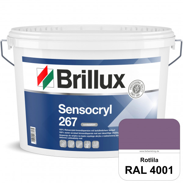 Sensocryl ELF 267 (RAL 4001 Rotlila) seidenmatt hochwertige Reinacrylat-Innendispersion für Artzprax
