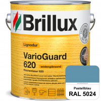 Lignodur VarioGuard 620 (Flächenlasur 620) RAL 5024 Pastellblau