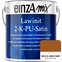 einzA Lawinit 2-K-PU Satin Stammlack (NCS S 4050-Y40R)