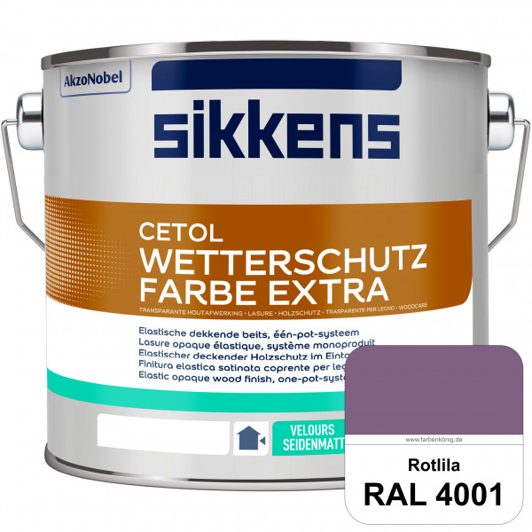 Cetol Wetterschutzfarbe Extra (RAL 4001 Rotlila)