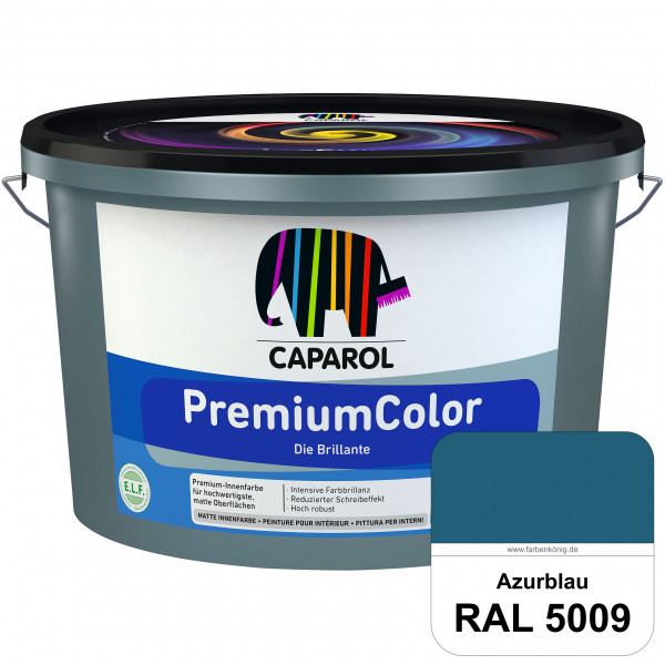 PremiumColor (RAL 5009 Azurblau) Premium Farbbrillanz & hohe Strapazierfähigkeit