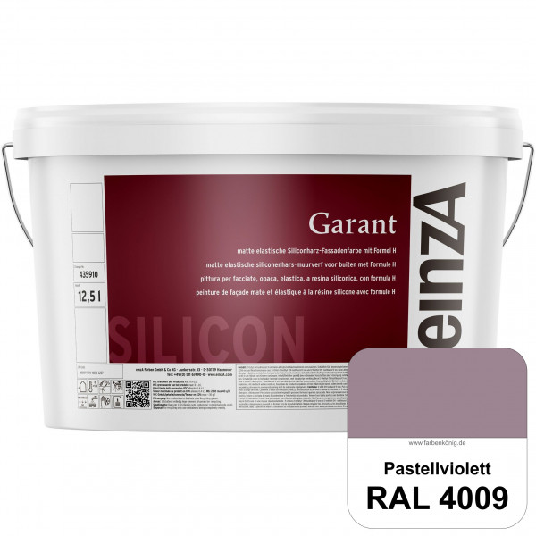 einzA Garant (RAL 4009 Pastellviolett) elastische Siliconharz-Fassadenfarbe