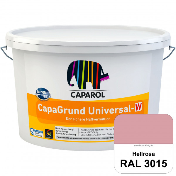 CapaGrund Universal-W (RAL 3015 Hellrosa) hoch wasserdampfdurchlässige Spezial-Grundierung (innen &