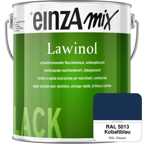 einzA Lawinol seidenglänzend (RAL 5013 Kobaltblau)