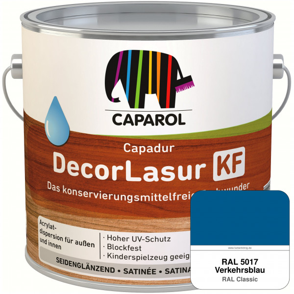 Caparol Capadur DecorLasur KF (RAL 5017 Verkehrsblau)