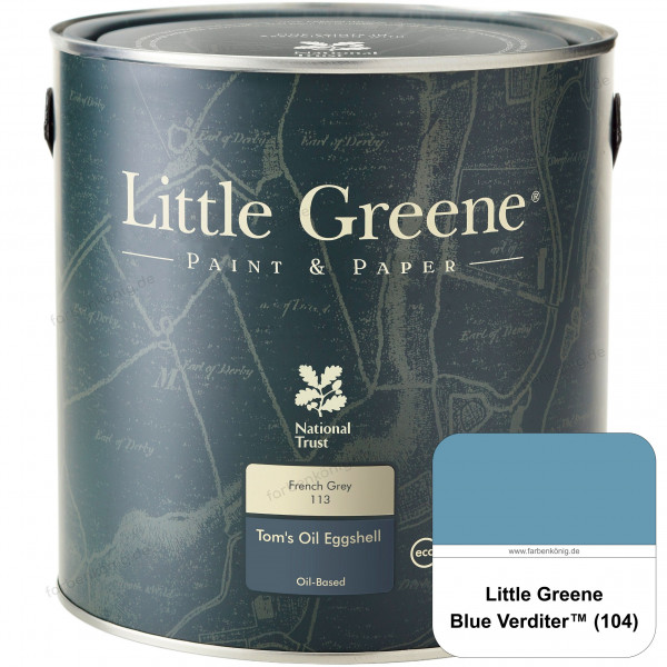 Tom's Oil Eggshell (104 Blue Verditer)