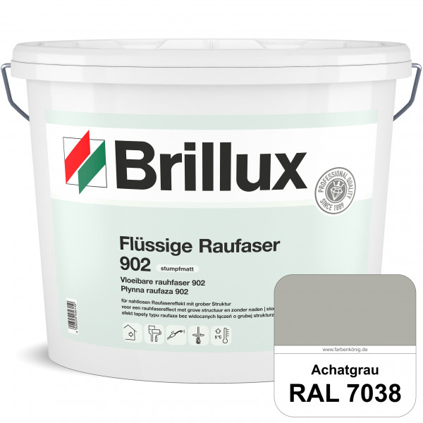 Flüssige Raufaser ELF 902 (RAL 7038 Achatgrau) Spezial-Dispersionsfarbe mit Raufasereffekt