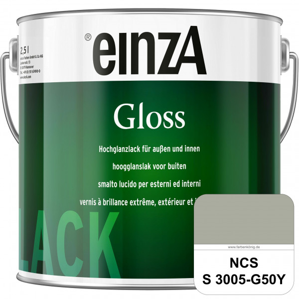 einzA Gloss (NCS S 3005-G50Y) Hochwertiger Alkydharzlack in Premium-Qualität, hochglänzend.