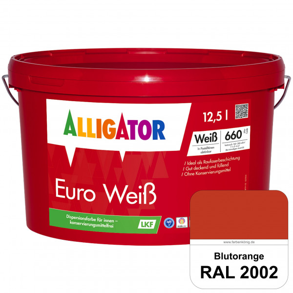 Euro Weiß LKF (RAL 2002 Blutorange)