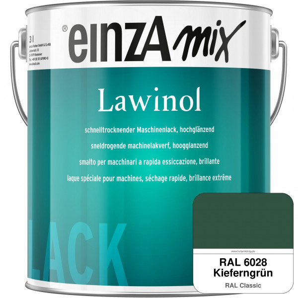 einzA Lawinol hochglänzend (RAL 6028 Kieferngrün)