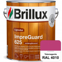 ImpraGuard 625 (RAL 4010 Telemagenta) imprägnierende Lasur (lösemittelhaltig) für allen Laub- und Na