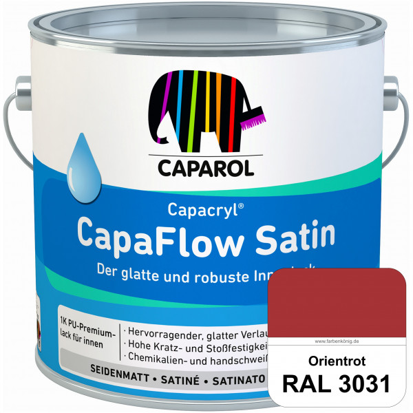 Caparol Capacryl CapaFlow Satin (RAL 3031 Orientrot)