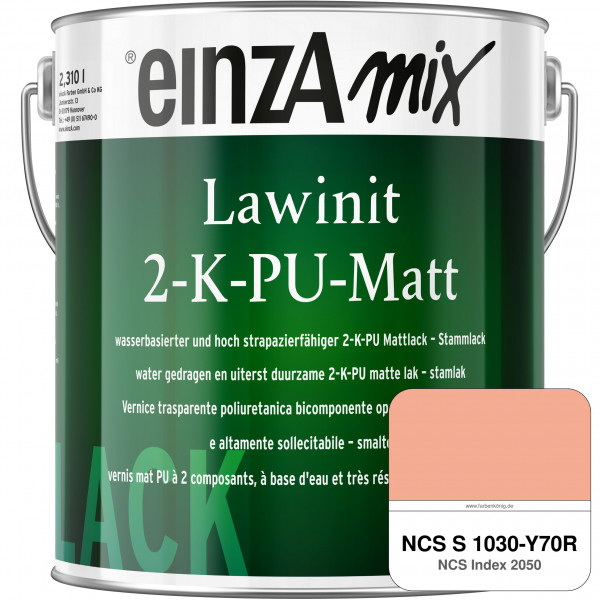 einzA Lawinit 2-K-PU Matt Stammlack (NCS S 1030-Y70R)