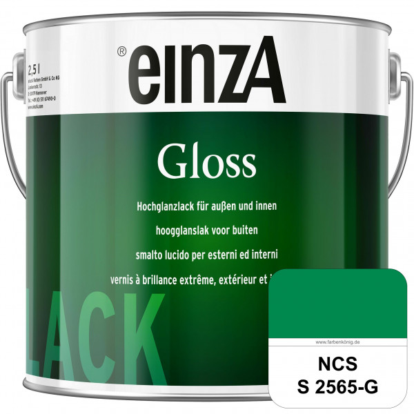 einzA Gloss (NCS S 2565-G) Hochwertiger Alkydharzlack in Premium-Qualität, hochglänzend.