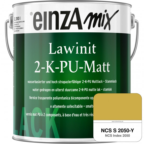 einzA Lawinit 2-K-PU Matt Stammlack (NCS S 2050-Y)