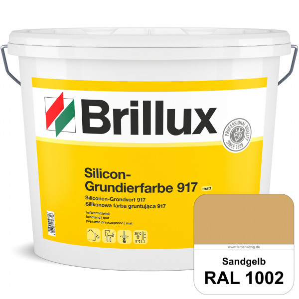 Silicon-Grundierfarbe 917 (RAL 1002 Sandgelb) Spezial-Grundierfarbe im Silicon-System (außen)