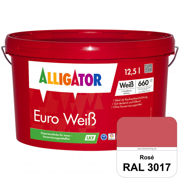 Euro Weiß LKF (RAL 3017 Rosa)