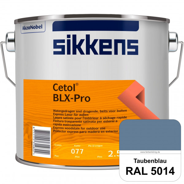 Cetol BLX-Pro (RAL 5014 Taubenblau) Express Lasur für die Beschichtung von Holzoberflächen (außen)