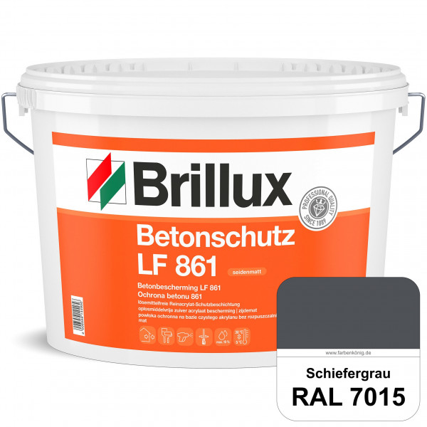 Betonschutz LF 861 (RAL 7015 Schiefergrau) Wetterbeständige Lasur für mineralischen Untergründen z.