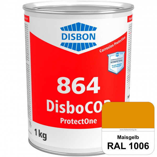 DisboCOR 864 ProtectOne (RAL 1006 Maisgelb) 1-Topf-geeignete Korrosionsschutz für alle metallische