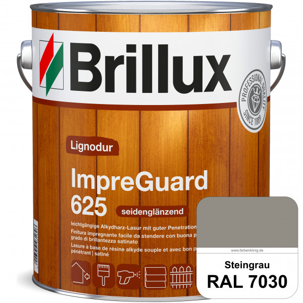 ImpraGuard 625 (RAL 7030 Steingrau) imprägnierende Lasur (lösemittelhaltig) für allen Laub- und Nade